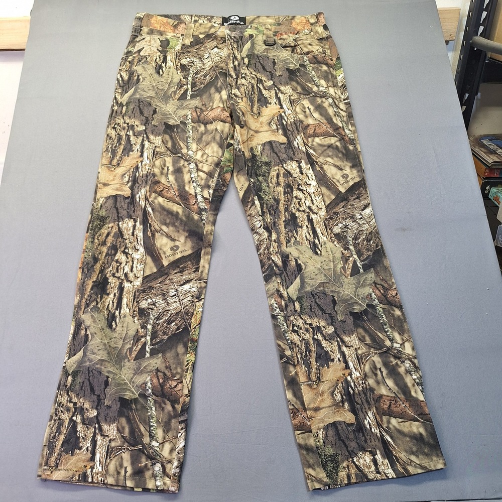 Mossy Oak Mens Break-Up Country Camo Cotton Hunting Pants 38x32 55191-7-C2